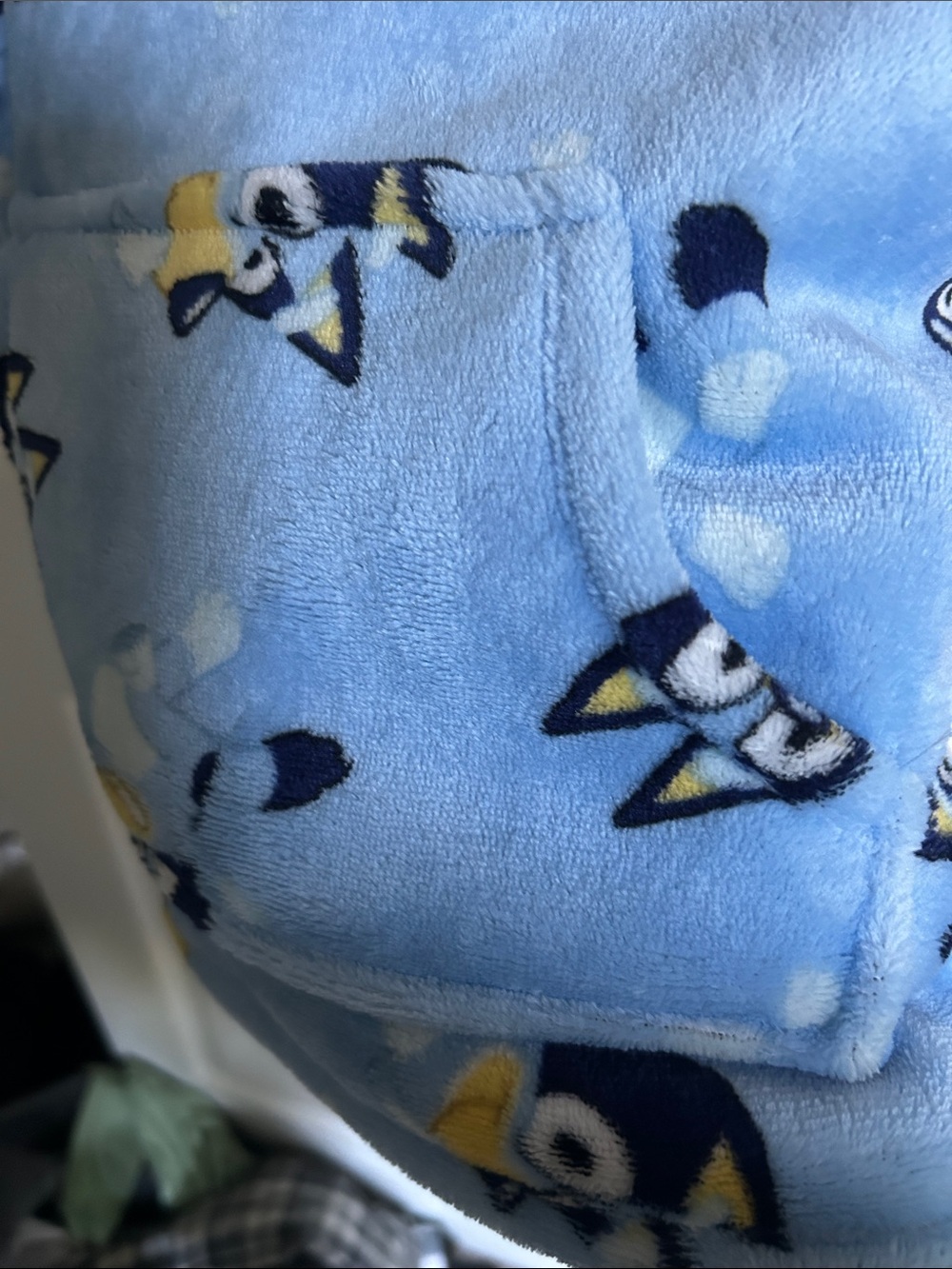 Bluey Plush Hoodie - Picture 3 of 3